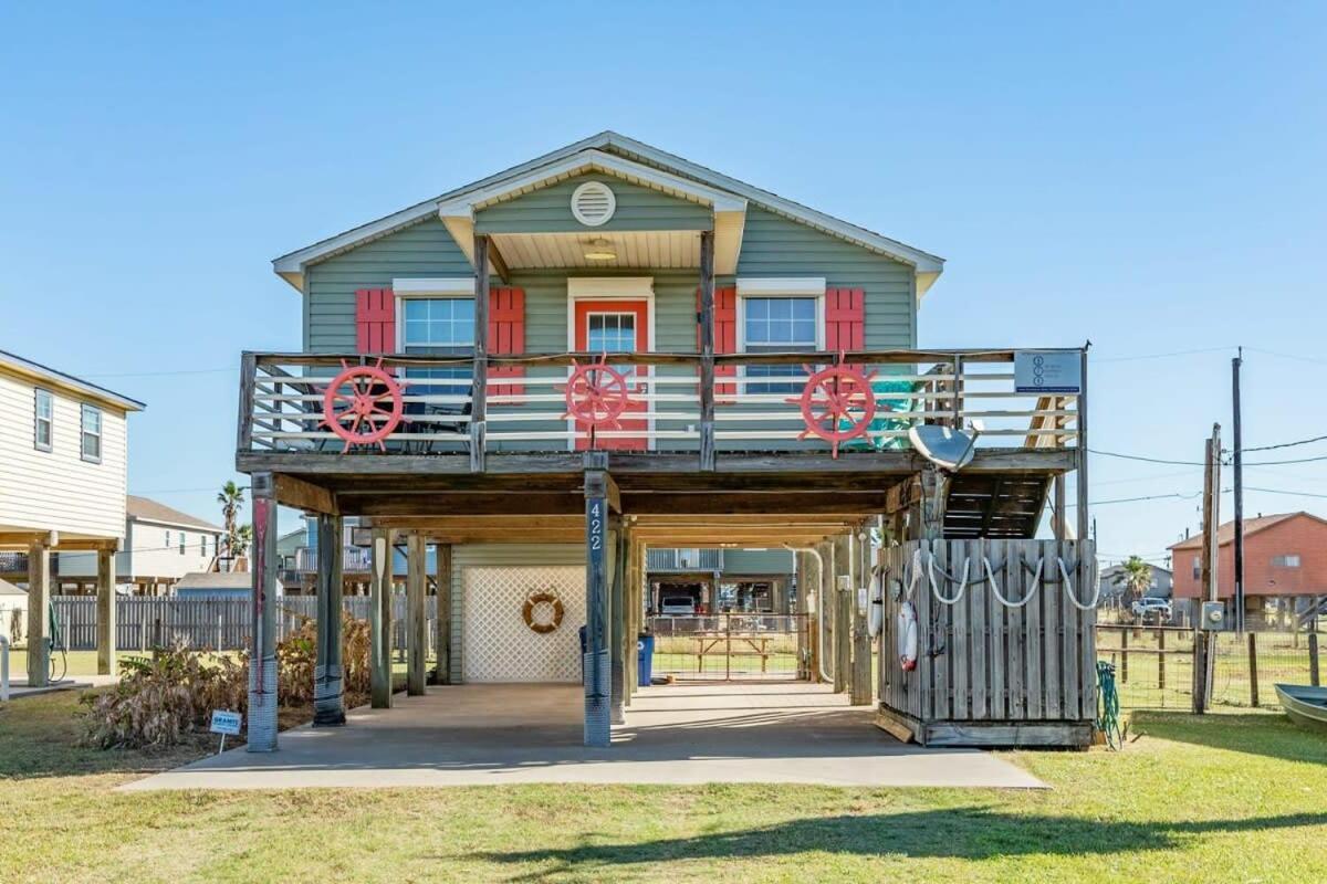 Casa De Las Olas - Huge Fenced Yard, Massive Outdoor Shower, Great Breezes From Deck! Surfside Beach Eksteriør bilde